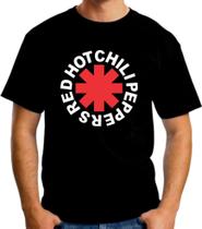 Camiseta Red Hot Chili Peppers - Logotipo Tradicional