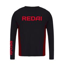 Camiseta Redai Performance Team Preta (+50UV)