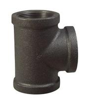 Camiseta redutora preta FPT de encaixe de tubulação de 1,5 polegadas Camiseta redutora preta FPT de encaixe de tubulação de 1,5 polegadas