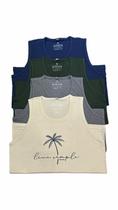 Camiseta Regata 100% Algodão Básica Masculina Camiseta Regata 100% Algodão Básica Masculina