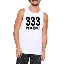 Camiseta Regata 333 Meio Besta Camiseta Regata 333 Meio Besta