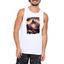 Camiseta Regata A fe move montanhas 1