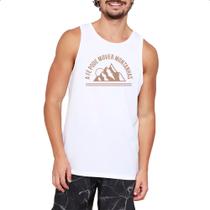 Camiseta Regata A fe pode mover montanhas Camiseta Regata A fe pode mover montanhas