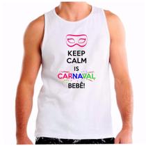 Camiseta regata abada masculino keep calm bebê