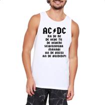 Camiseta Regata AC DC Ragatanga Camiseta Regata AC DC Ragatanga