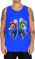 Camiseta Regata Ads Super Mario Luigi Mario boss 3