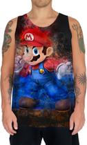 Camiseta Regata Ads Super Mario Luigi Mario boss 5