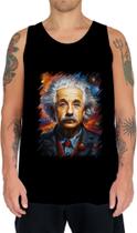 Camiseta Regata Albert Einstein Físico Brilhante Gênio 2 Camiseta Regata Albert Einstein Físico Brilhante Gênio 2
