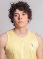 Camiseta Regata Aleatory Básica Amarela