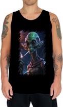 Camiseta Regata Alien ET Fumando Alienígena 2