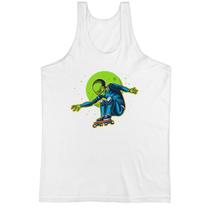 Camiseta Regata Alien skatista Camiseta Regata Alien skatista