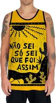 Camiseta Regata Amo o Nordeste Sertão Cangaço Frases HD 12