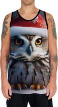 Camiseta Regata Animais Corujas Misticas Aves Noturnas HD 21 Camiseta Regata Animais Corujas Misticas Aves Noturnas HD 21
