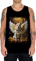 Camiseta Regata Anjo Canino Cão Angelical 8