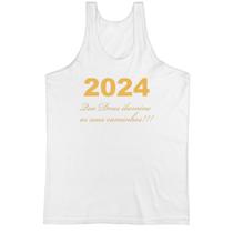 Camiseta Regata Ano Novo Deus ilumine seus caminhos Camiseta Regata Ano Novo Deus ilumine seus caminhos