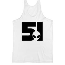 Camiseta Regata Area 51 Logo ET Camiseta Regata Area 51 Logo ET