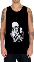 Camiseta Regata Arte Tumblr Esqueletos Caveira Ossos Moda 13 - Enjoy Shop