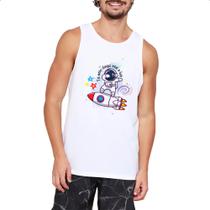 Camiseta Regata Astronauta dab no foquete Camiseta Regata Astronauta dab no foquete