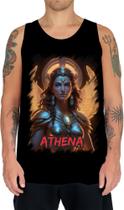 Camiseta Regata Athena Deusa da Sabedoria Mitologia Grega 1 Camiseta Regata Athena Deusa da Sabedoria Mitologia Grega 1