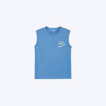 Camiseta Regata Azul em Malha Infantil Menino Hering Kids 51P62VEN Camiseta Regata Azul em Malha Infantil Menino Hering Kids 51P62VEN