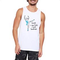 Camiseta Regata Bailarina Corpo e Mente