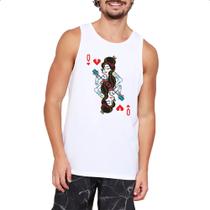 Camiseta Regata Baralho Rainha Amy Winehouse