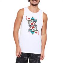 Camiseta Regata Baralho Rainha Lady Gaga Camiseta Regata Baralho Rainha Lady Gaga
