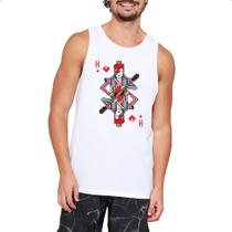Camiseta Regata Baralho Rei David Bowie