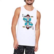 Camiseta Regata Baralho Rei Jimi Hendrix Camiseta Regata Baralho Rei Jimi Hendrix