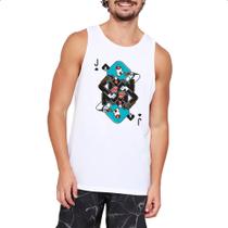 Camiseta Regata Baralho Valete Joey Ramone