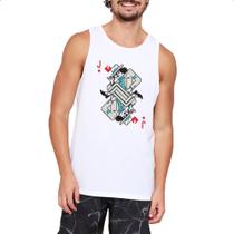 Camiseta Regata Baralho Valete Michael Jackson Camiseta Regata Baralho Valete Michael Jackson