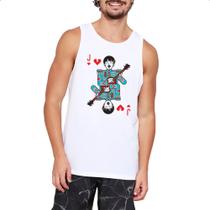 Camiseta Regata Baralho Valete Paul McCartney Camiseta Regata Baralho Valete Paul McCartney