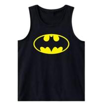 Camiseta Regata Batman Desenho Herói Geek