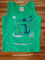 Camiseta Regata bebe infantil algodão Have Fun