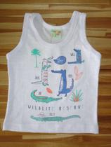 Camiseta Regata bebe infantil algodão Have Fun