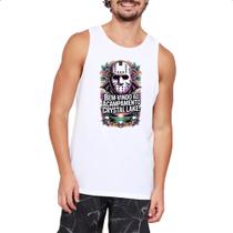 Camiseta Regata Bem vindo a Cristal Lake