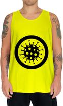 Camiseta Regata Biohazard Perigo Biológico Stay Away 2 Camiseta Regata Biohazard Perigo Biológico Stay Away 2
