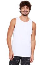 Camiseta Regata Branca Básica Di Nuevo Masculina 100% Algodão 30.1 Camiseta Regata Branca Básica Di Nuevo Masculina 100% Algodão 30.1