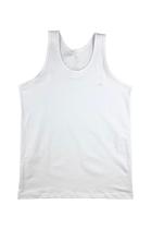Camiseta Regata Branca Básica Sem Filete Venere - Confeccionada em 100% Algodão Camiseta Regata Branca Básica Sem Filete Venere - Confeccionada em 100% Algodão