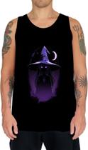 Camiseta Regata Bruxa Halloween Púrpura 19