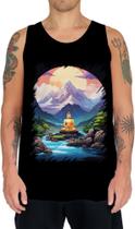 Camiseta Regata Buda Anime Desenho Budismo Buda 4 Camiseta Regata Buda Anime Desenho Budismo Buda 4