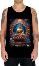Camiseta Regata Buda Universo Lótus Imortalidade 1 Camiseta Regata Buda Universo Lótus Imortalidade 1