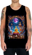 Camiseta Regata Buda Universo Lótus Imortalidade 11