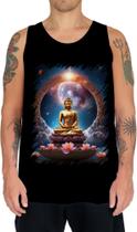 Camiseta Regata Buda Universo Lótus Imortalidade 2 Camiseta Regata Buda Universo Lótus Imortalidade 2