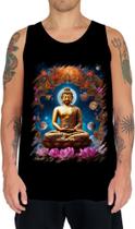 Camiseta Regata Buda Universo Lótus Imortalidade 9 Camiseta Regata Buda Universo Lótus Imortalidade 9