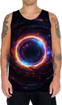 Camiseta Regata Buraco Negro Black Hole Space 3 Camiseta Regata Buraco Negro Black Hole Space 3