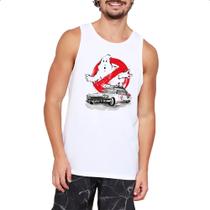 Camiseta Regata Caca Fantasmas Ghostbusters Ecto-1