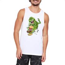 Camiseta Regata Caca Fantasmas Ghostbusters Geleia