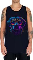 Camiseta Regata Cachorro Neon Cão Animais de Estimação 2