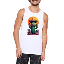 Camiseta Regata Cactus Muchachi Camiseta Regata Cactus Muchachi